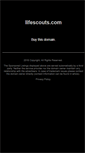 Mobile Screenshot of lifescouts.com